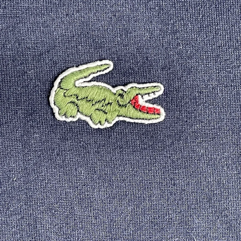 Lacoste Sport Golf Polo Oxford Shirt Men Size 7‎ Short Sleeve